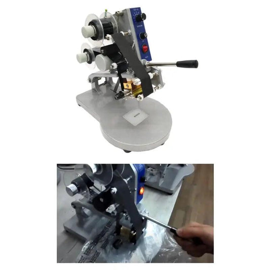 Manual DY 8 Ribbon Batch Coding Machine 3 Lines, 40 W