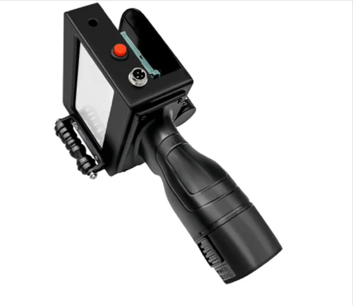 12.7mm Metal Body Logo and Barcode Printing Machine with Water Based Cartridge