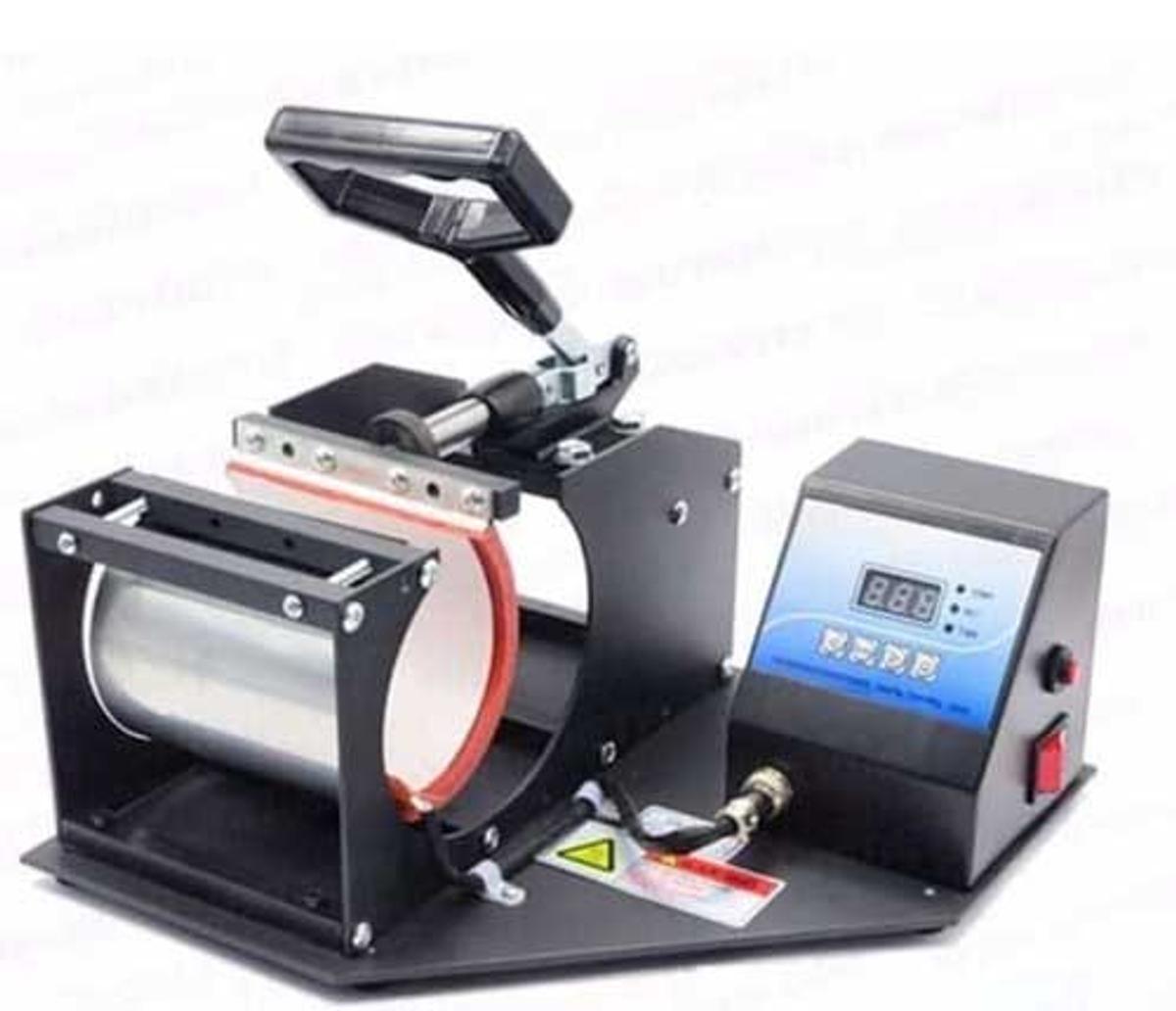 Semi-Automatic Colour Printing Heat Press Machine for Single Mug Cup