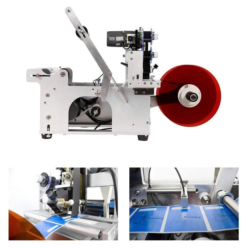 Round Bottle Label Machine 120W, 50pcs per mins