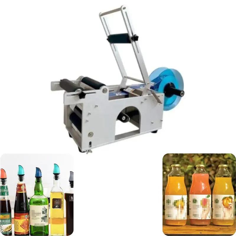 Semi-Automatic Round Bottle Labelling Machine