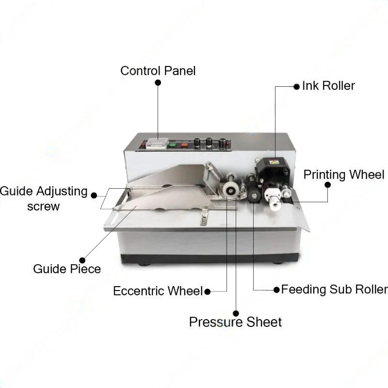 High Speed Batch Coding Machine 8 Lines 11 Character, 180W