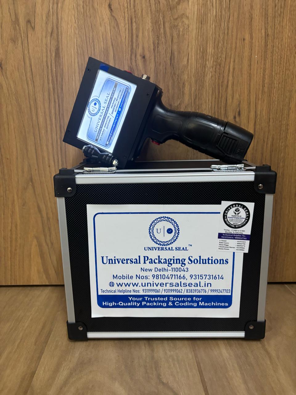 12.7mm Metal Body without Cartridge Handheld Inkjet Printer