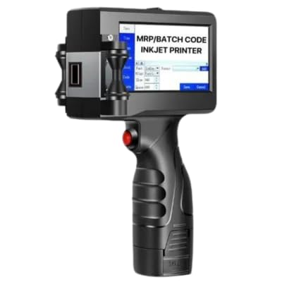 Universal Packaging Solutions Handheld MRP/Batch Coding Inkjet Printer Machine