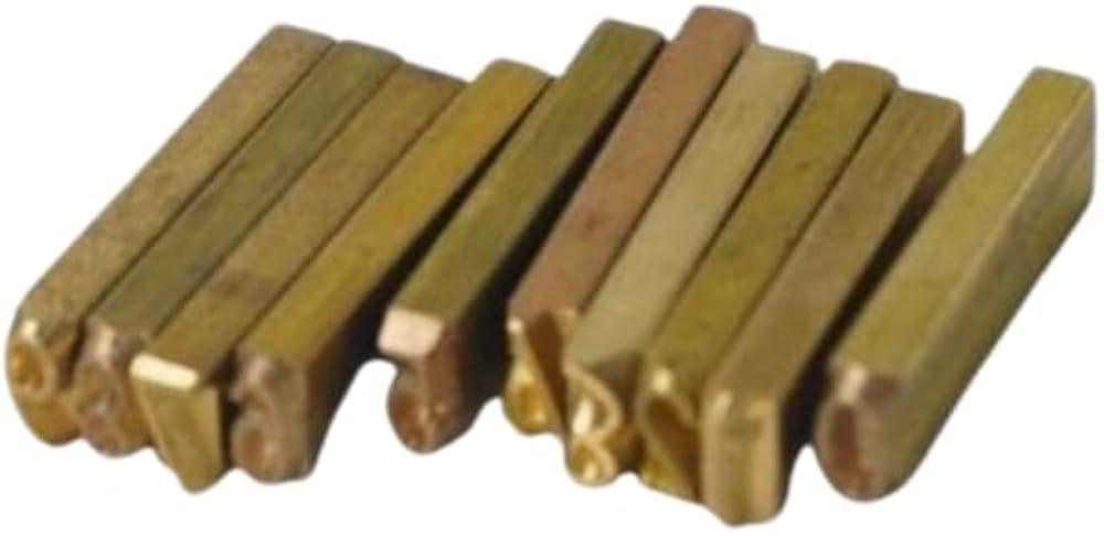 Smart Pack 3 mm (0-9) Letter Set for Ribbon Batch Coding Machine