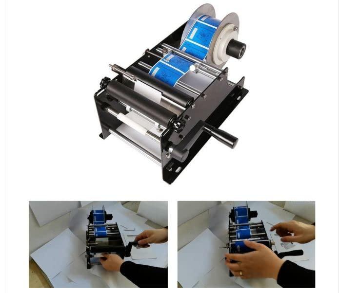 Manual Round Bottle Labeling Machine 20~120 mm
