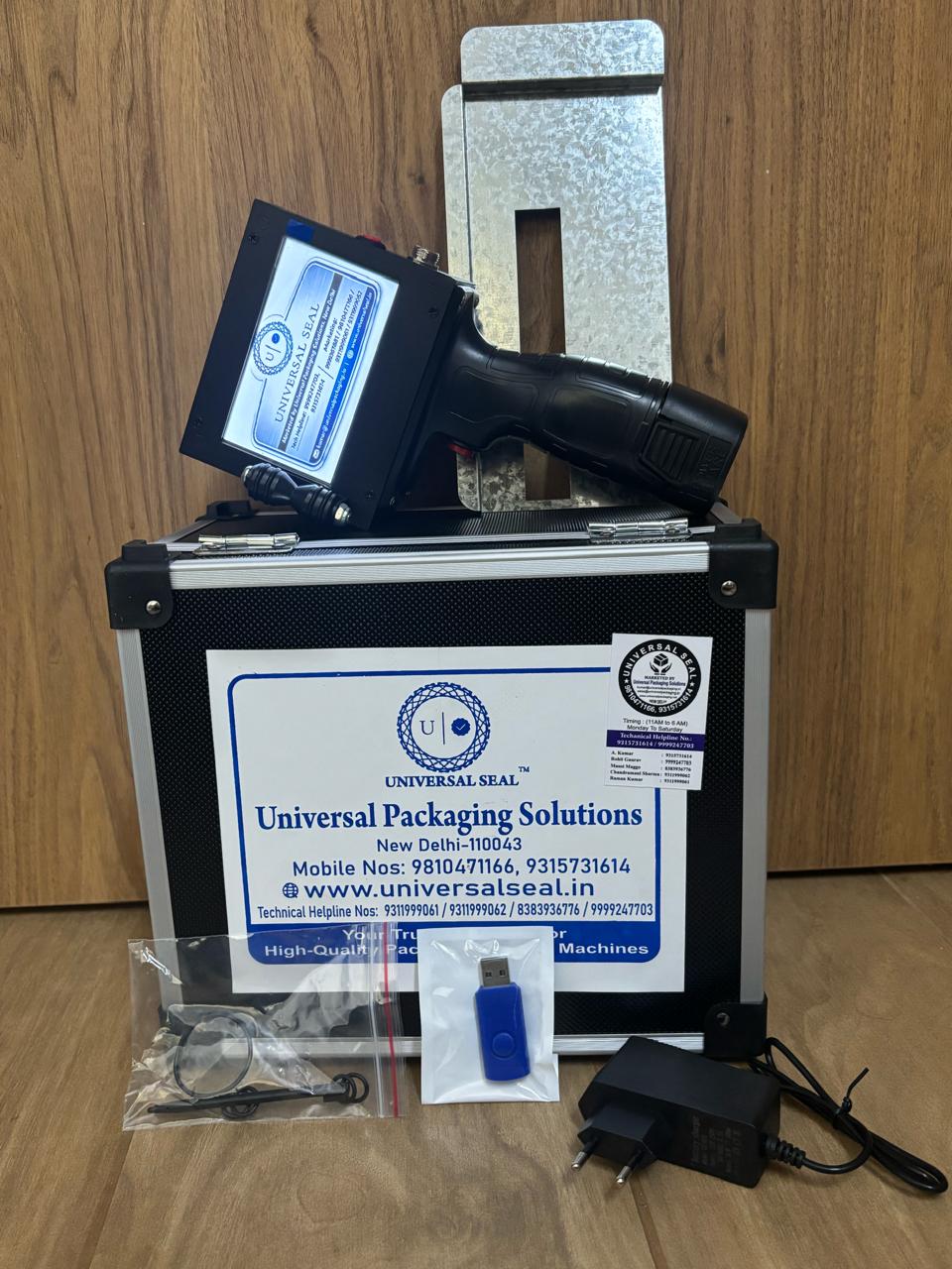 12.7mm Metal Body without Cartridge Handheld Inkjet Printer