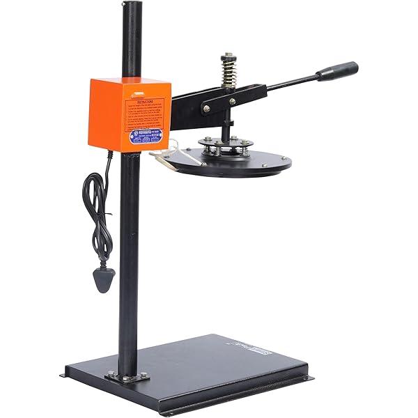 90 mm Manual Lug Cap Sealing Machine For Sealing Metal Caps