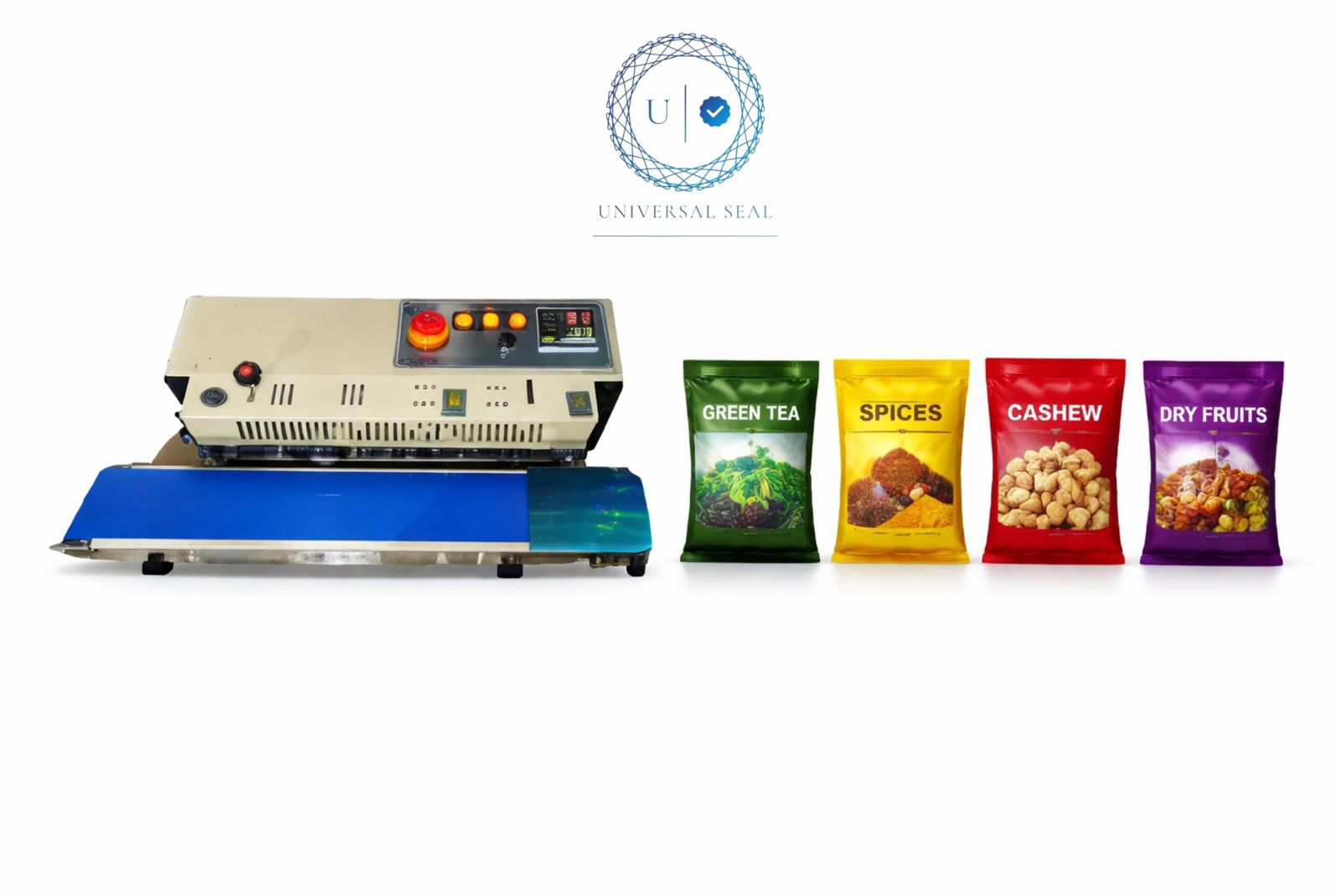 FRB-770 Continuous Horizontal Band Sealer Machine, 500 W