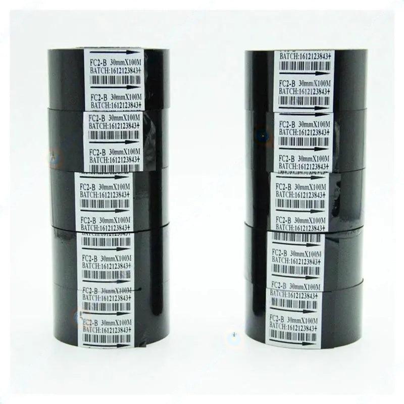 Ribbon 10 pcs for Manual Batch Coding Machine, 30 mm x 100 metres