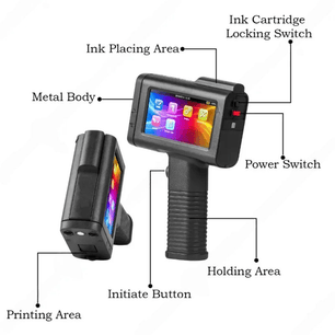 Battery Operated Portable Inkjet Batch Coding Machine