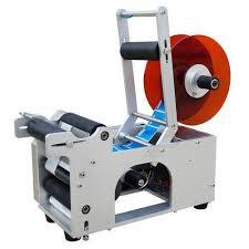 Semi Automatic Round Bottle Labeling Machine, 75-250mm, AGSARBL