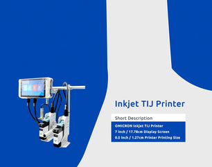 Online Inkjet TIJ Printer 7 inch/17.78cm Display Screen