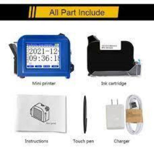 Universal Seal Mini Inkjet Printer with HP cartidge