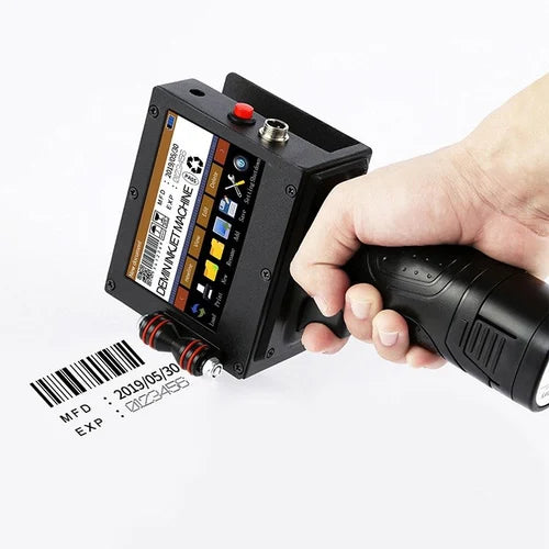 12.7mm Plastic Body Without Cartridge Handheld Printer Machine