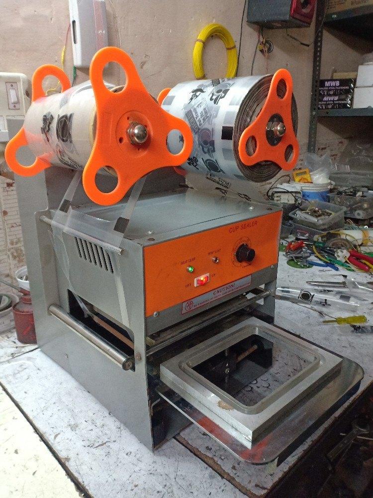 Semi Automatic 1 Portion Meal Tray Sealing Machine, 500W