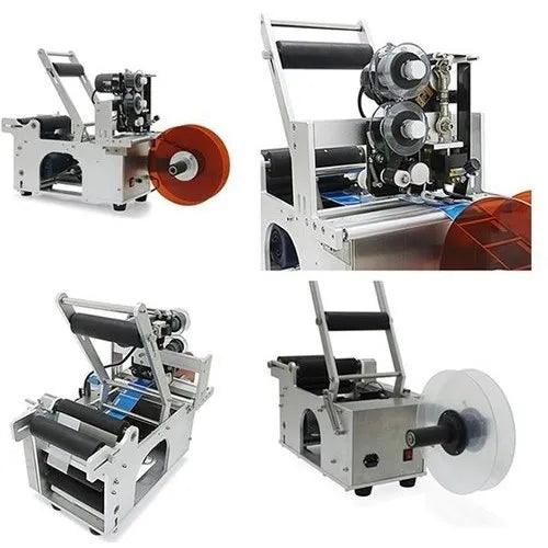 Round Bottle Label Machine 120W, 50pcs per mins