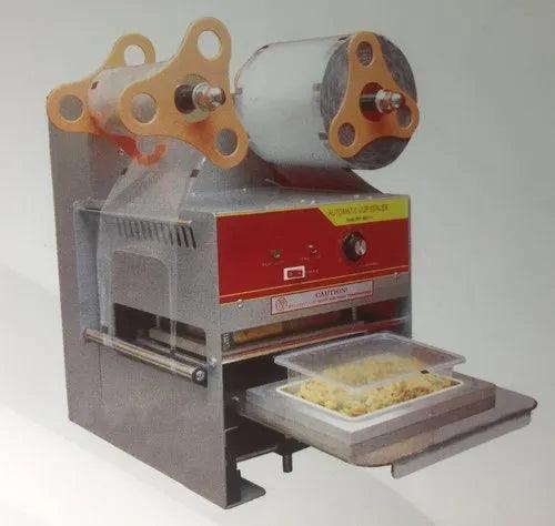 Semi Automatic 1 Portion Meal Tray Sealing Machine, 500W