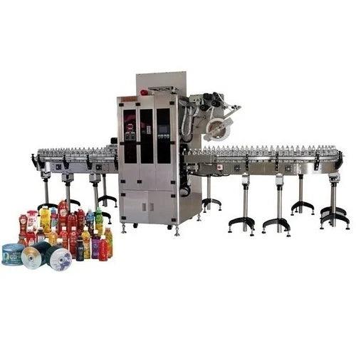 Fully Automatic Shrink Labeling Machine For Commercial Use