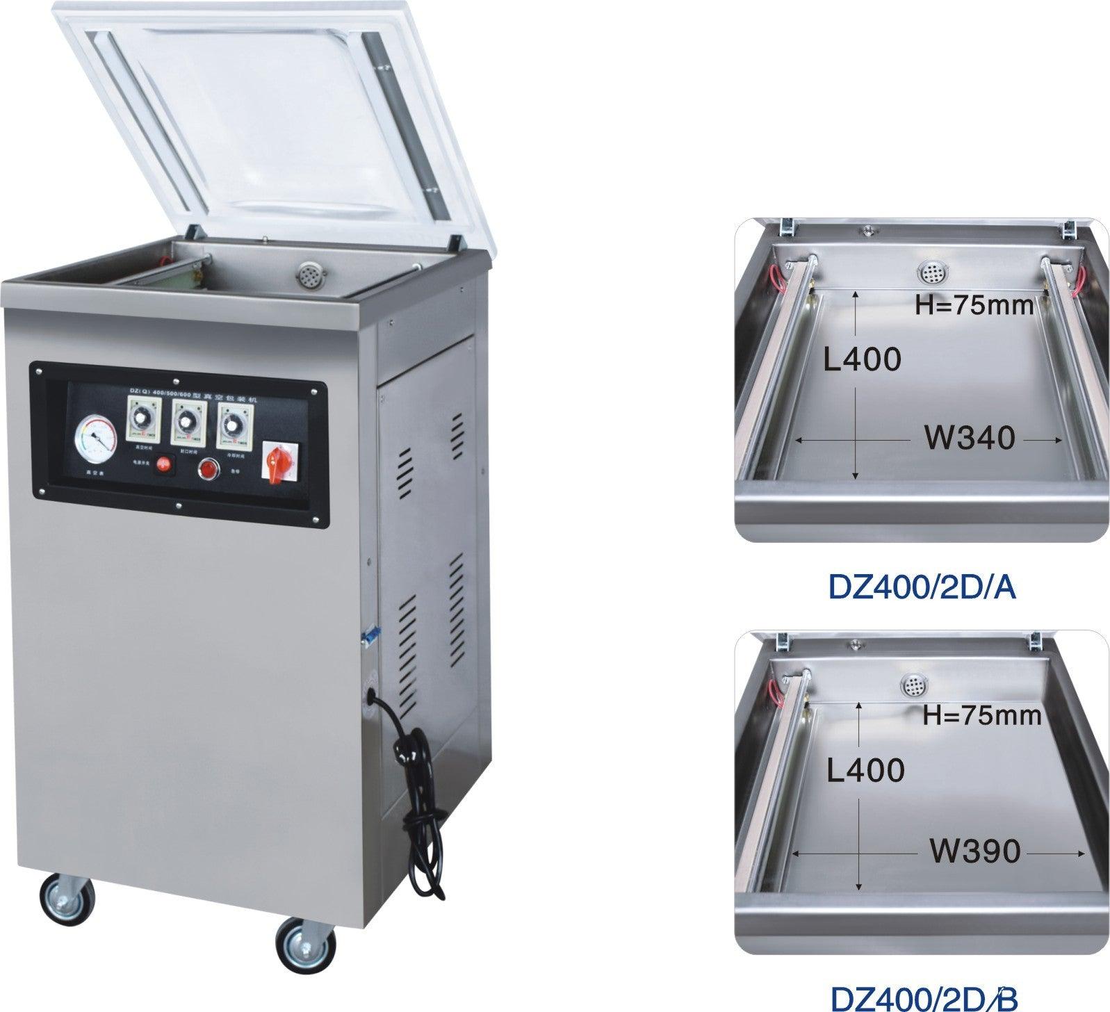Heavy Duty DZ-400 Single Chamber Vacuum Sealing Machine
