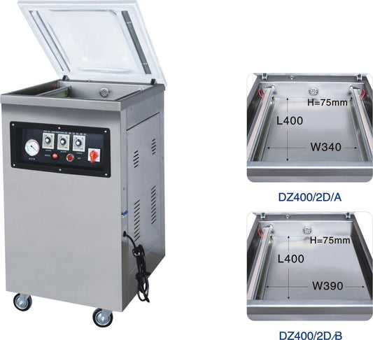 Heavy Duty DZ-400 Single Chamber Vacuum Sealing Machine